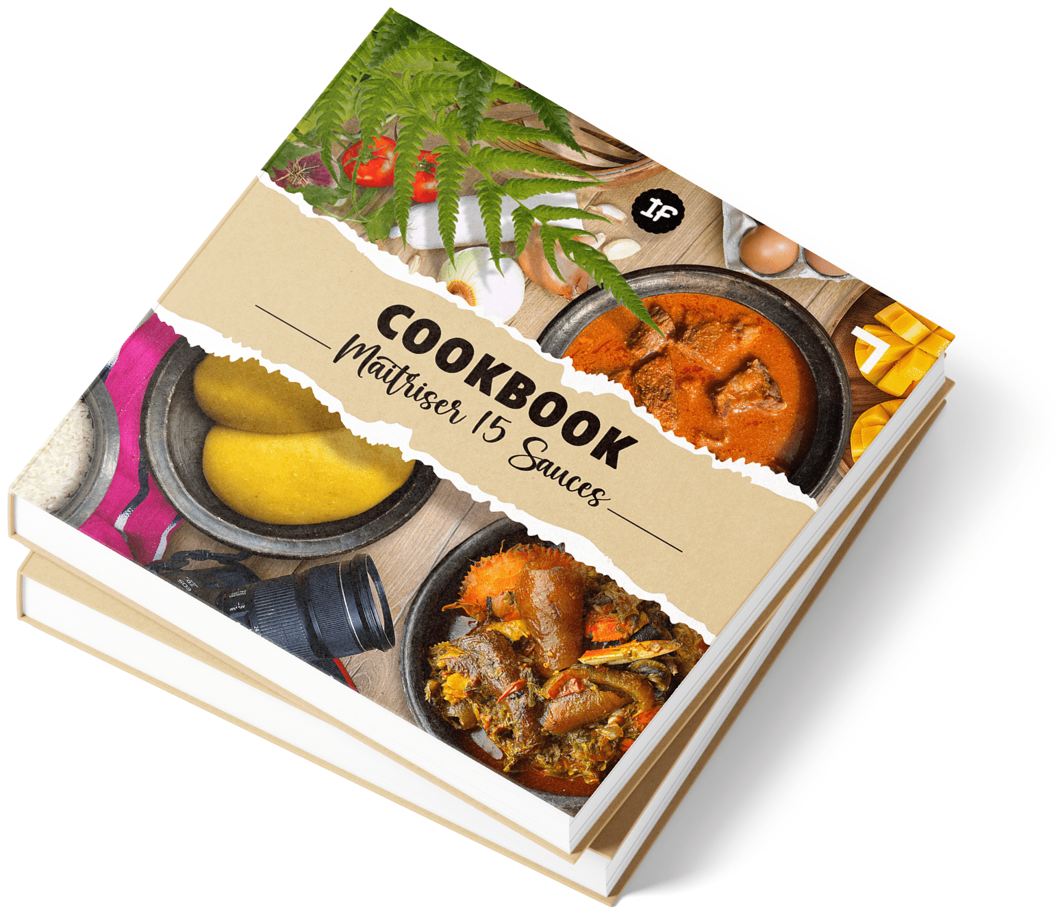 Découvrez le livre de IvorianFood : Cookbook, Maitriser 15 sauces. C'est un voyage authentique au cœur des saveurs ivoiriennes, entre traditions et simplicité.